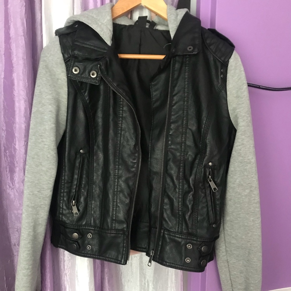 Leather jacket